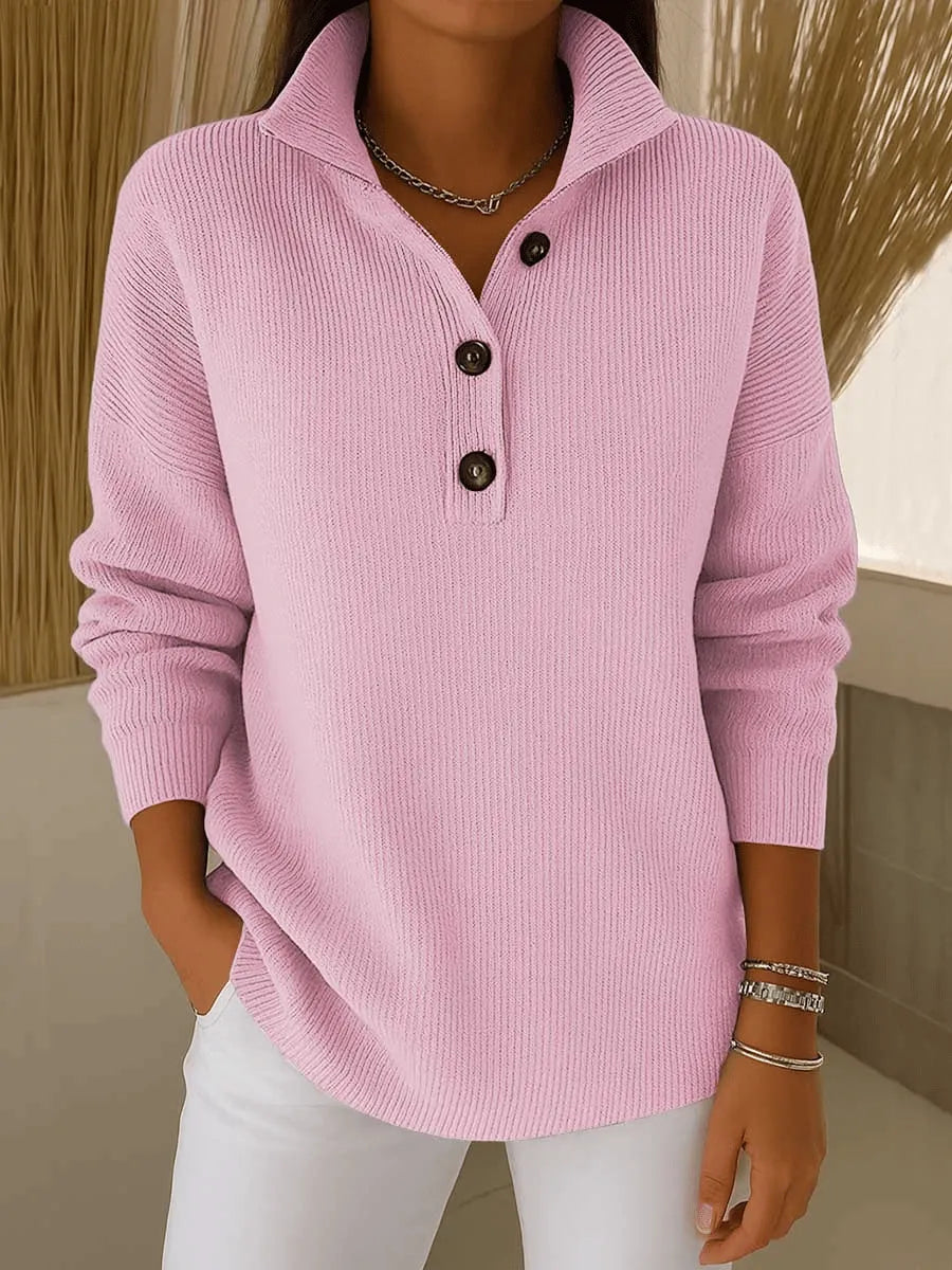 FLORENCE | V-NECK POLO SWEATER A minha loja