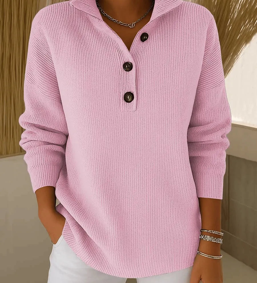 FLORENCE | V-NECK POLO SWEATER A minha loja