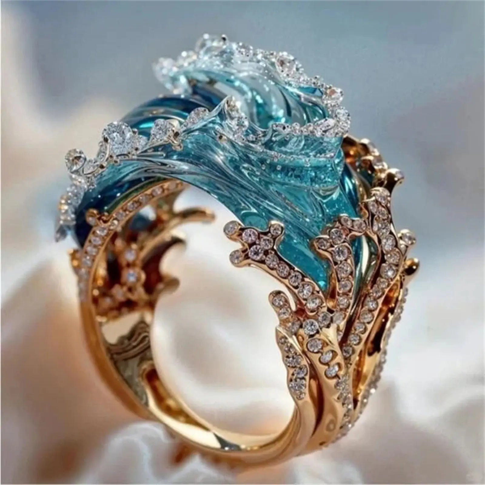 Anello ispirato alle albicocche Vizuuri A minha loja