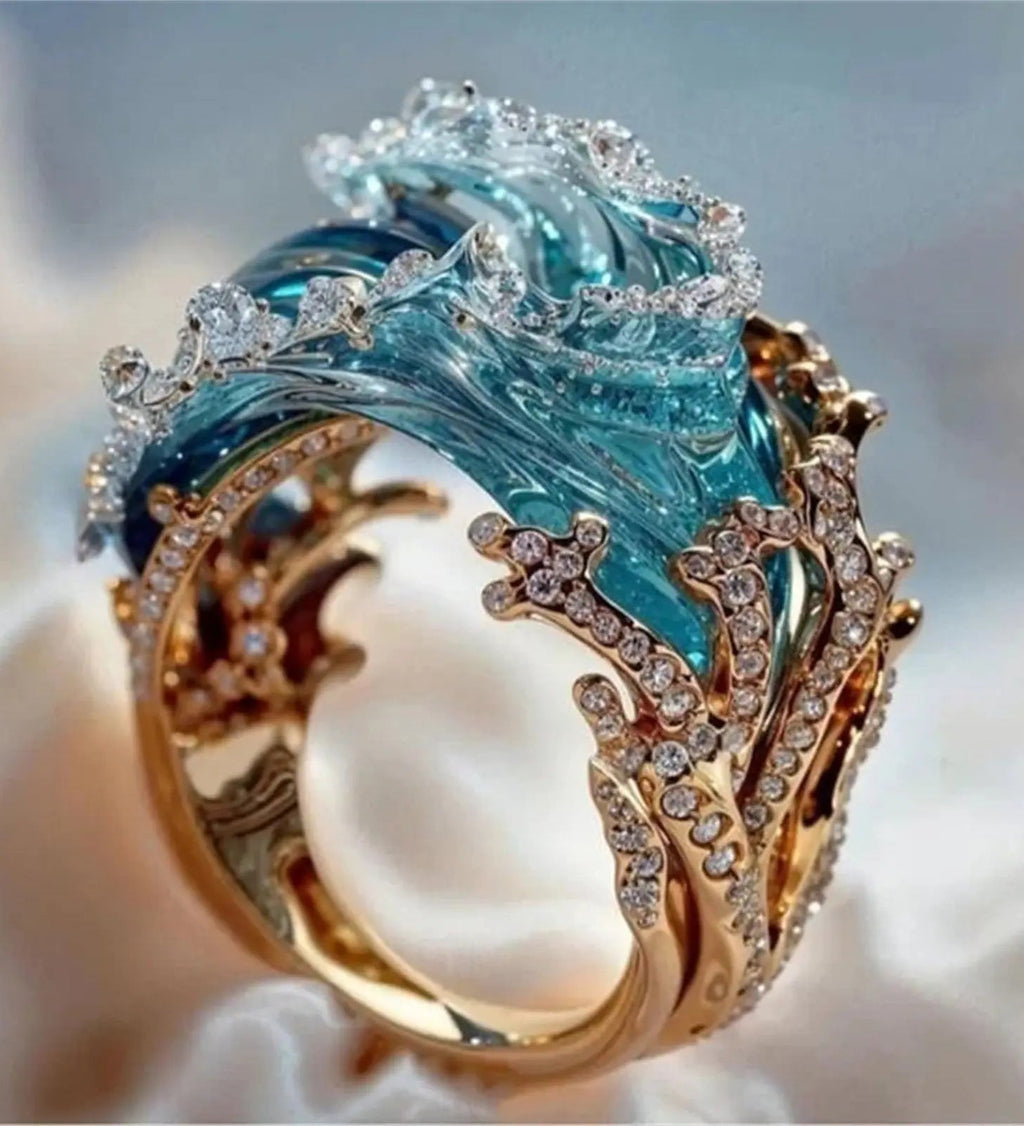 Anello ispirato alle albicocche Vizuuri A minha loja