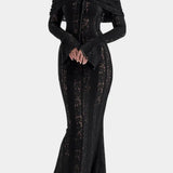 Rosalie™ | Abito elegante con spalle scoperte A minha loja