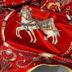 Rossana-huivi (100 % seta - 68 cm) A minha loja
