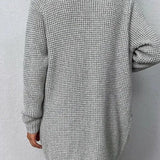 Maglione aperto rosa A minha loja