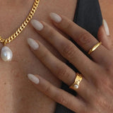 Anello Vintage in Oro con Perla Naturale