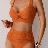 Taormina - Completo Bikini Estivo con Vita Alta A minha loja