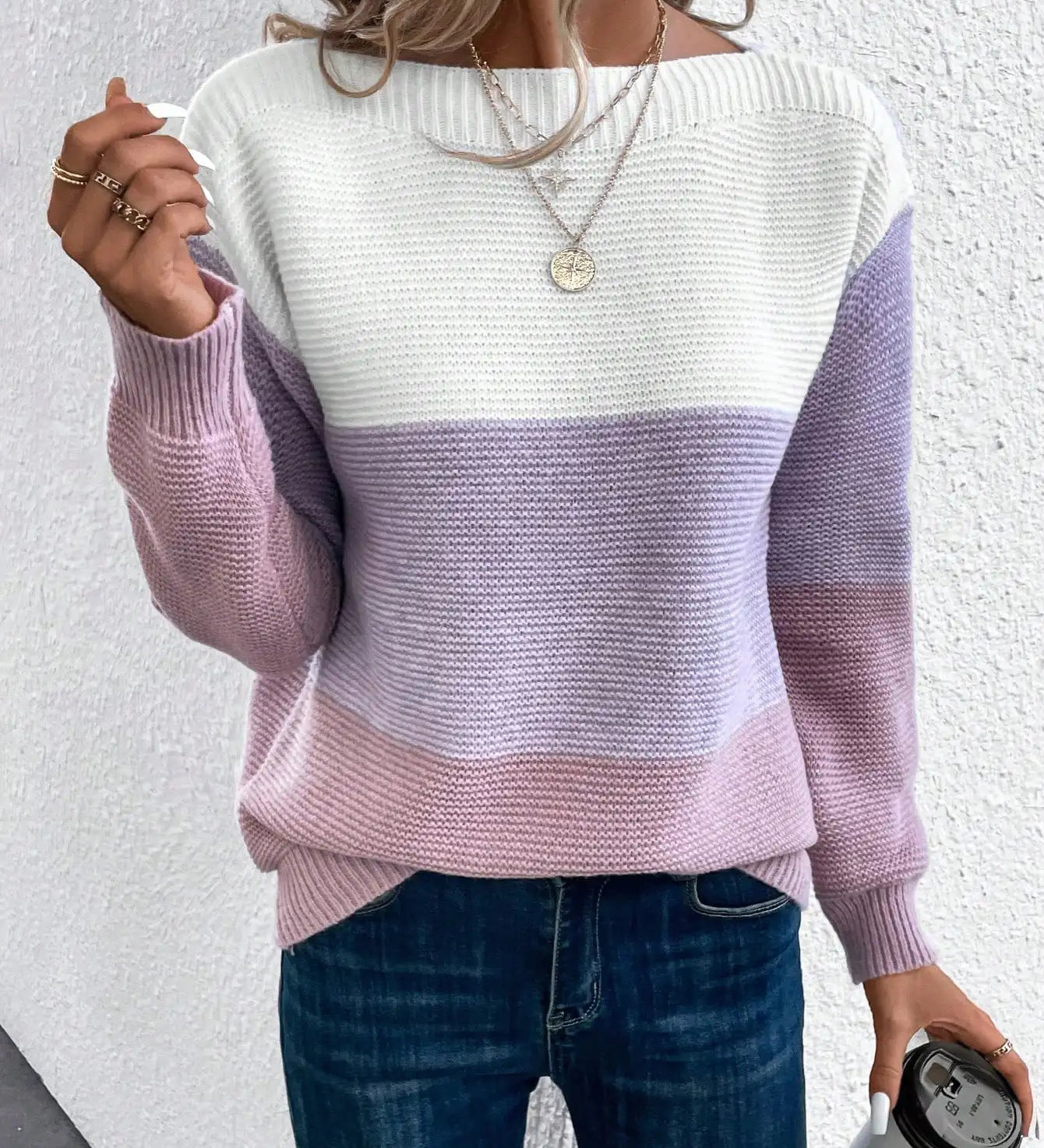 Grace | Accogliente Maglione Ombre A minha loja