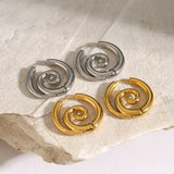 Orecchini Spirale d'Oro Classici