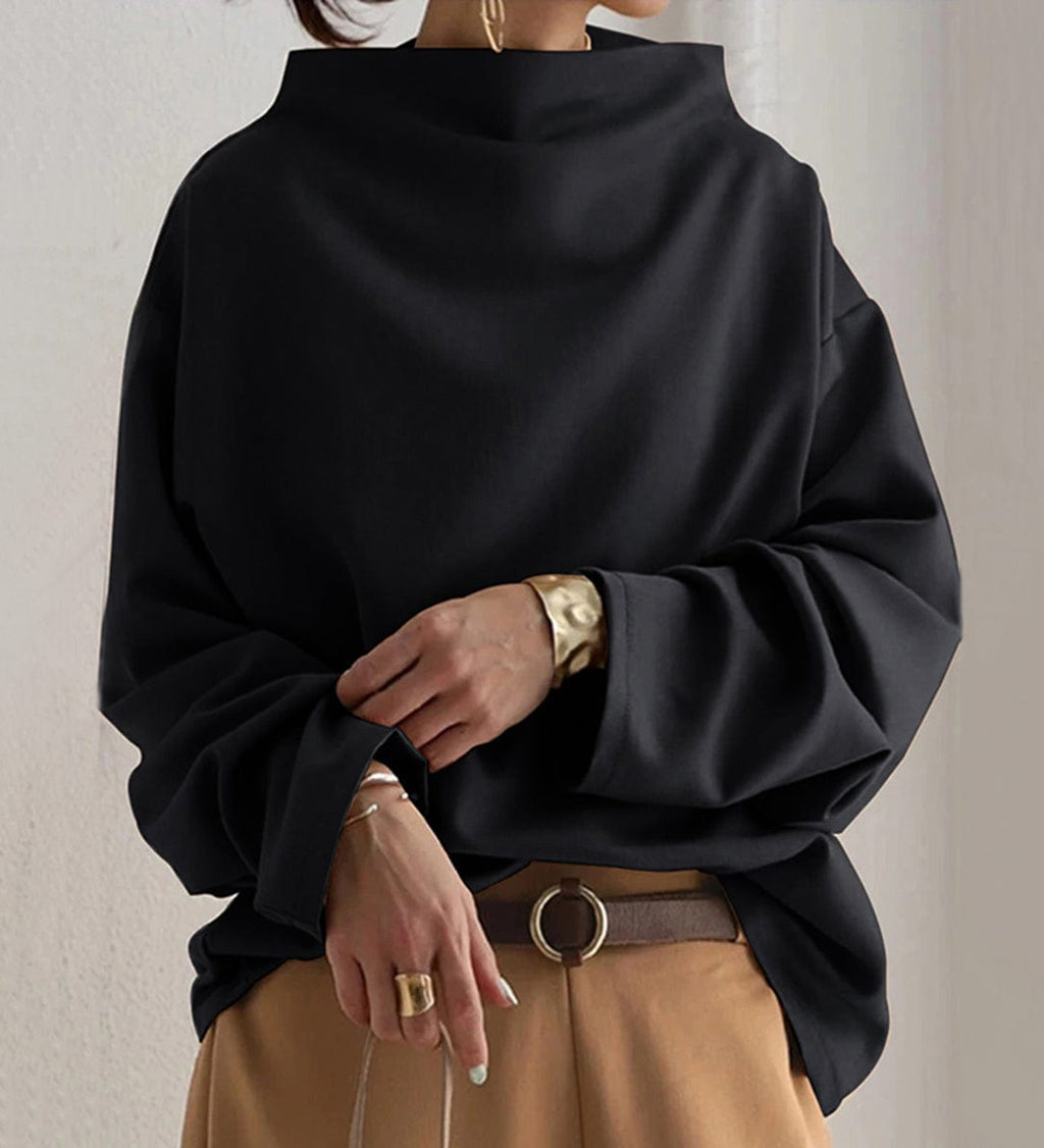 Lisa | High Neck Casual Top A minha loja