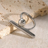 Anello Regolabile in Oro con Stella Classica