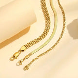 Bracciali Impilabili con Perle Dorate - Set Elegante