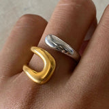 Anello Aperto in Oro Classico