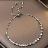 Regolabile Bracciale in Pietre Geometriche