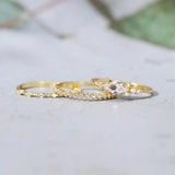 Set di Anelli Oro Mila