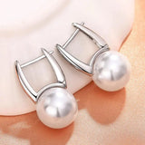 Vintage Orecchini con Perle Dorate