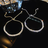 Regolabile Bracciale in Pietre Geometriche