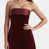 Sariya™ | Abito in velluto elegante A minha loja