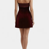 Sariya™ | Abito in velluto elegante A minha loja