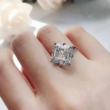 Eternity Ring in Cubic Zirconia with Timeless Gold Finish