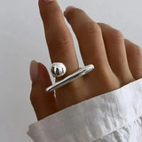 Anello Regolabile in Oro con Stella Classica