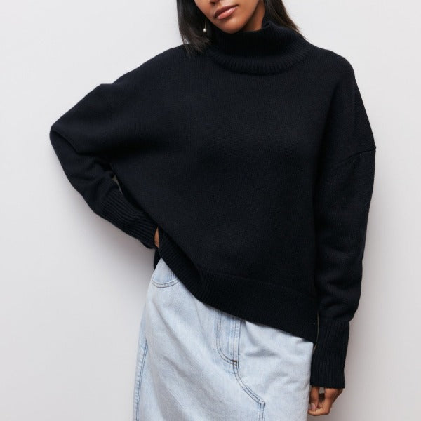 Noa | Maglione Elegante con Collo Alto A minha loja