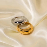 Anello Dorato Arcano Senza Tempo