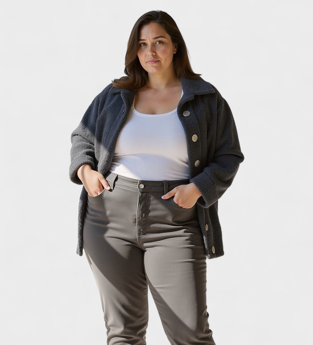 Selina™ Fleece giacca – Eleganza al caldo A minha loja