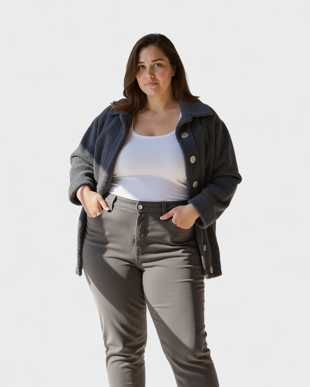 Selina™ Fleece giacca – Eleganza al caldo A minha loja