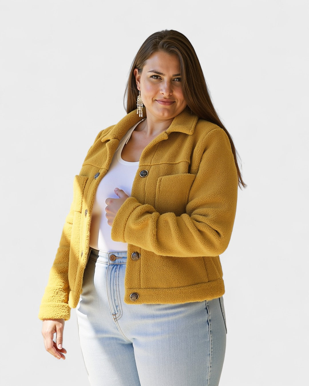 Selina™ Fleece giacca – Eleganza al caldo A minha loja