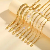 Bracciali Impilabili con Perle Dorate - Set Elegante