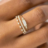 Set di Anelli Oro Mila