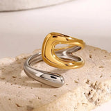 Anello Aperto in Oro Classico