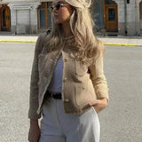 Slavenka - Cappotto Chic Beige A minha loja