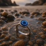 Anello in marmo argentato A minha loja