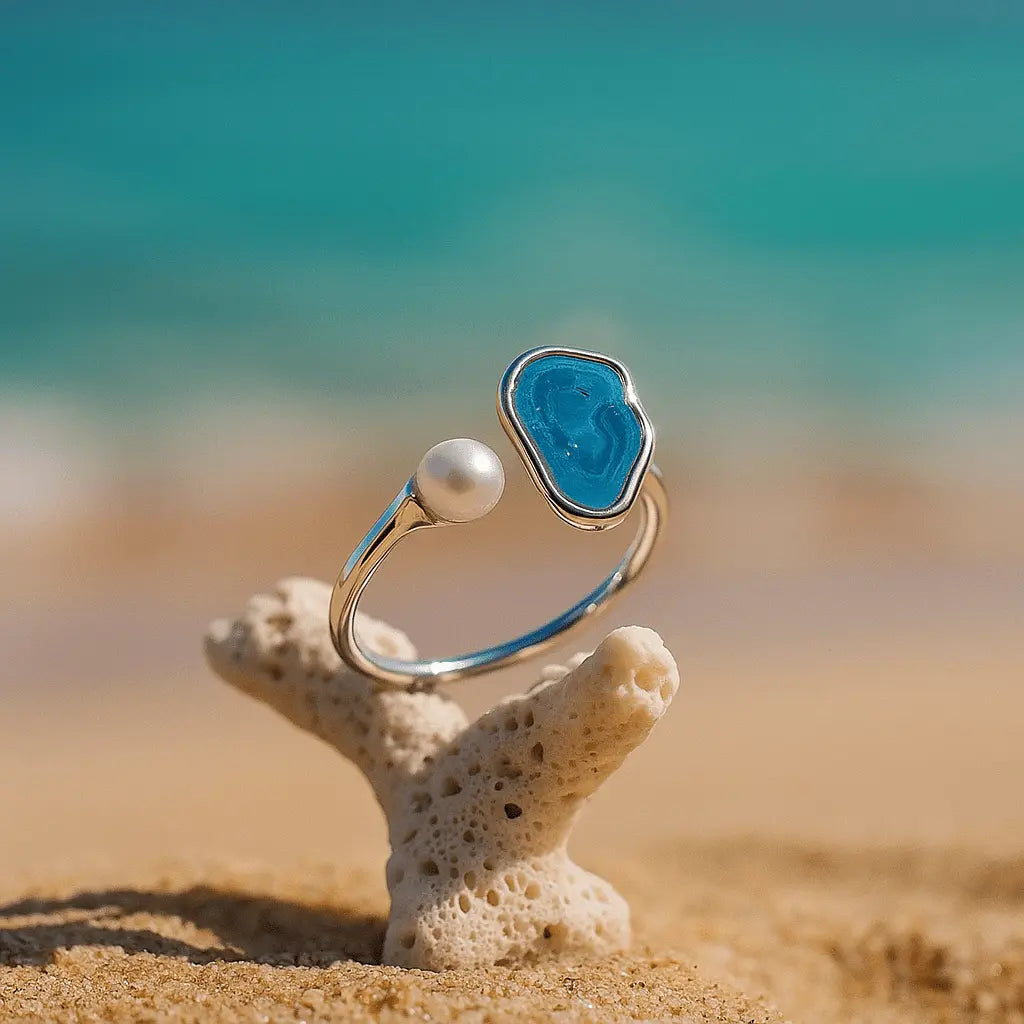 Danza nelle profondità marine argento 925 A minha loja