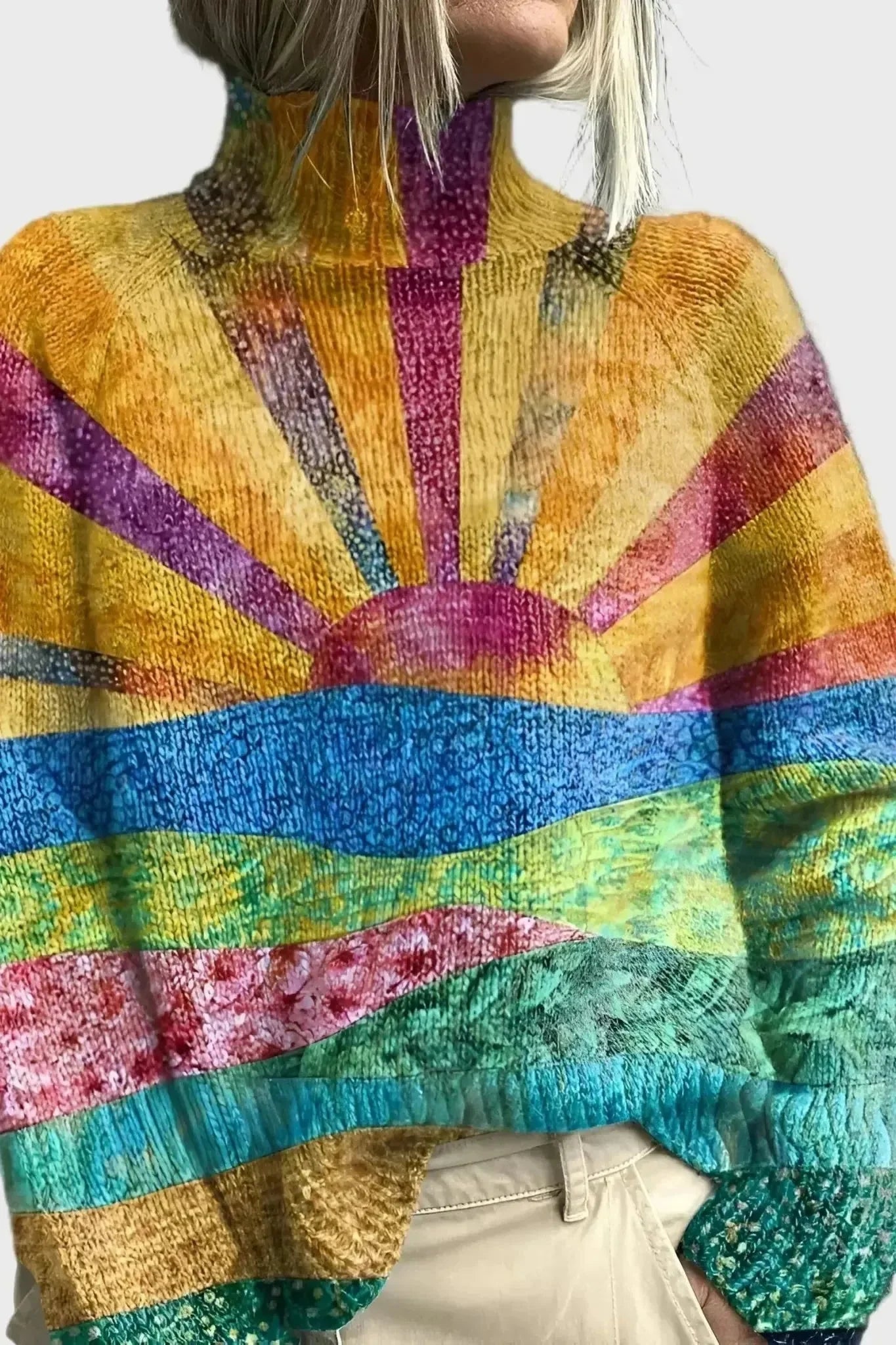 Tarja™ Maglione con colletto alto A minha loja