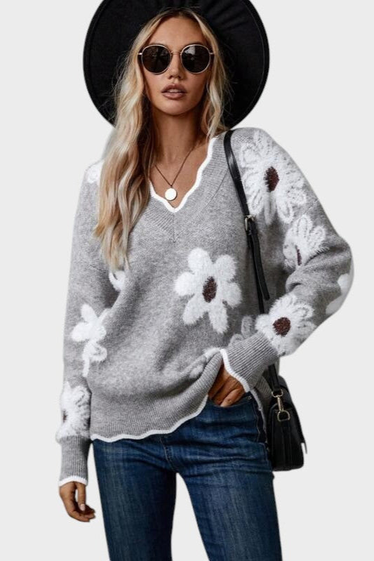 Thea™ Maglione Floreale A minha loja