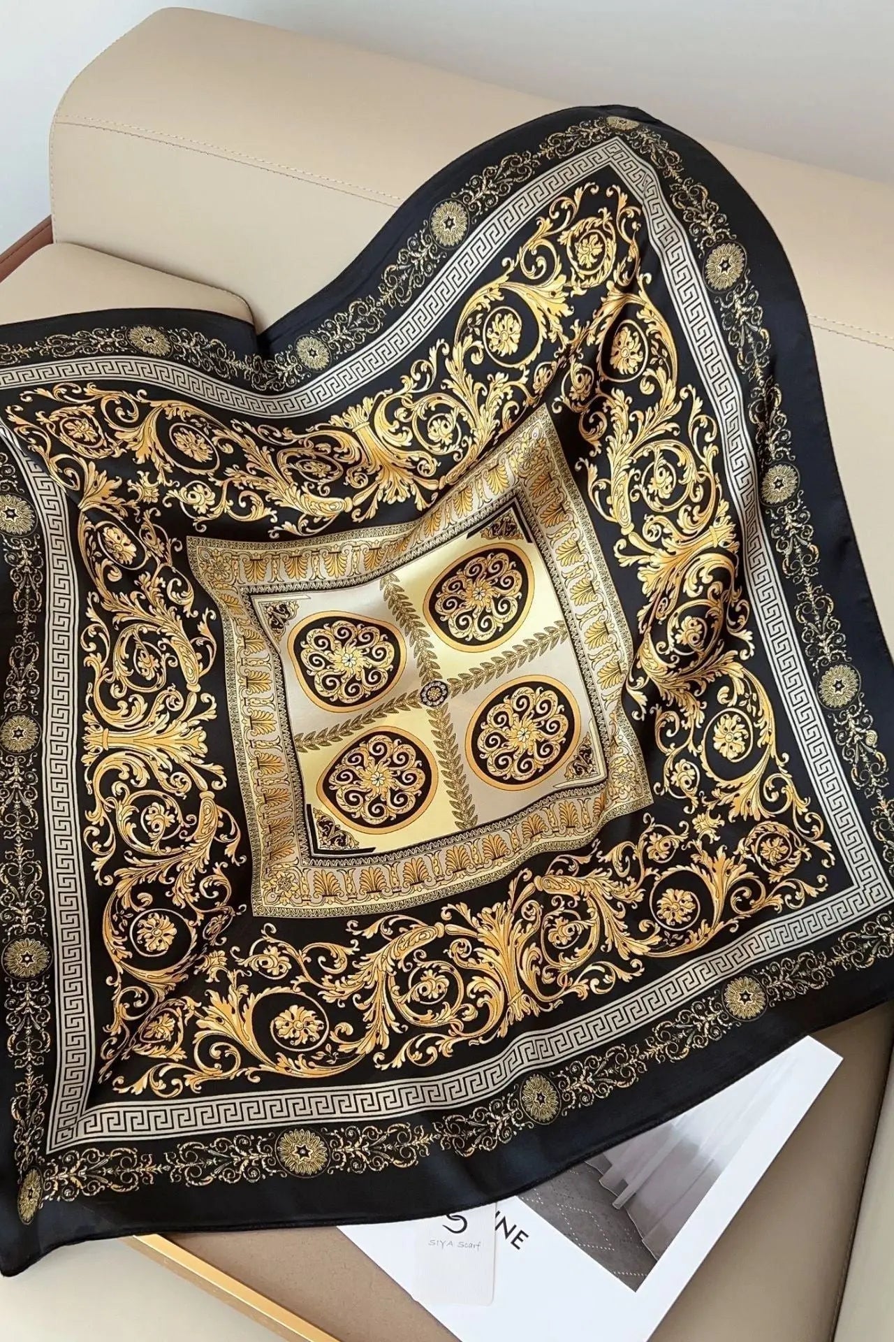 Foulard Valeria (100% Seta - 70cm) A minha loja