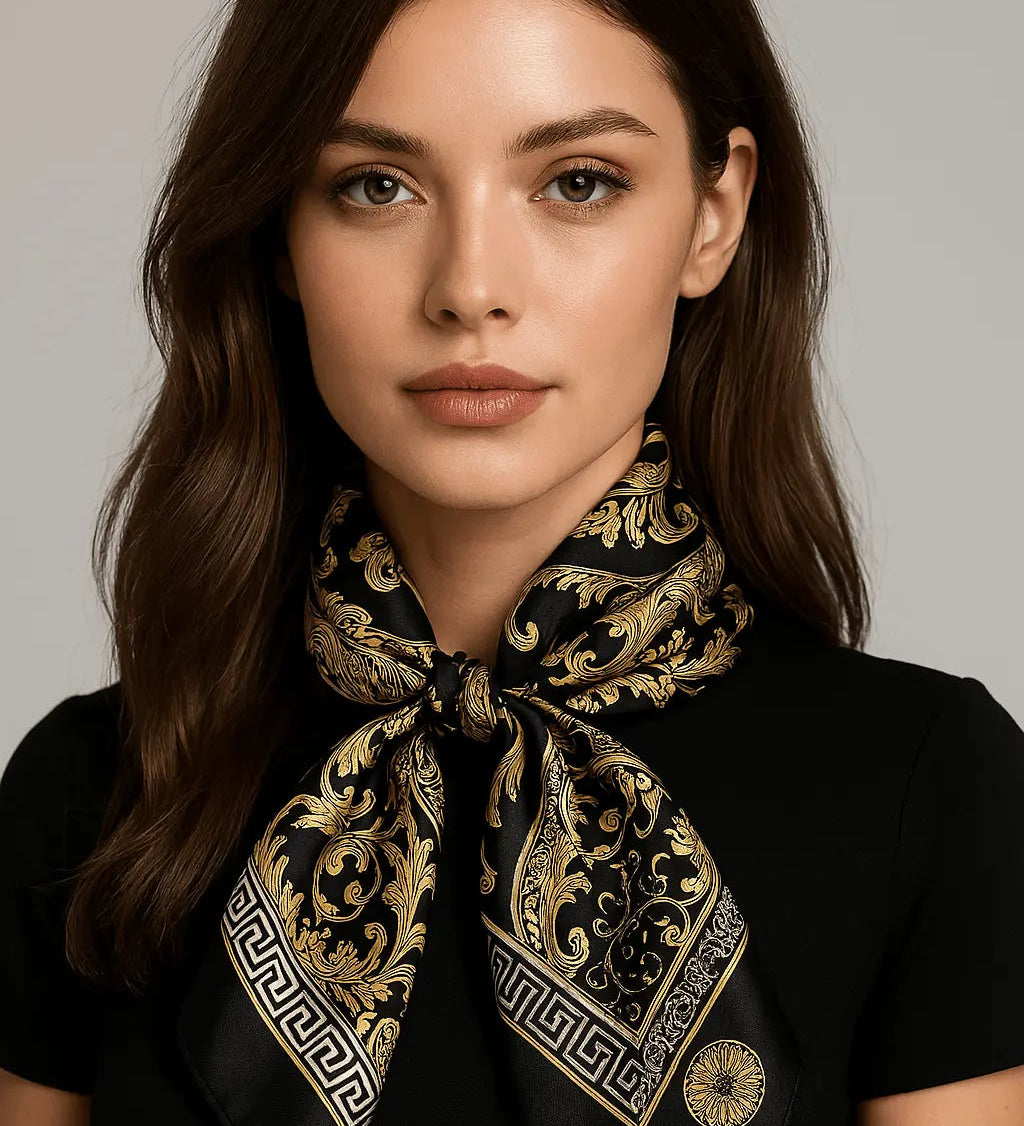 Foulard Valeria (100% Seta - 70cm) A minha loja