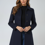 Petra - Cappotto invernale da donna con bottone A minha loja
