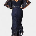 Veronika™ | Abito in pizzo elegante A minha loja