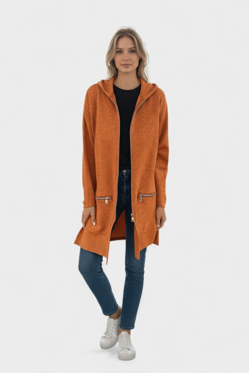Veslina™ | Maglione Zip Elegante A minha loja