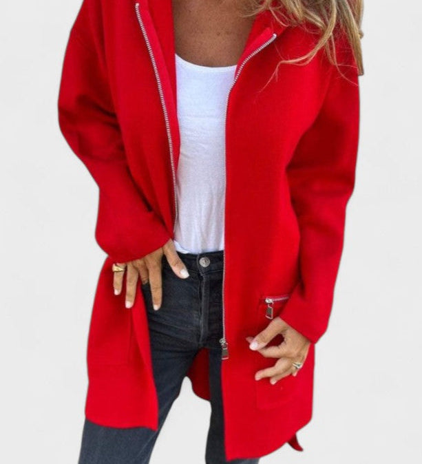 Veslina™ | Maglione Zip Elegante A minha loja