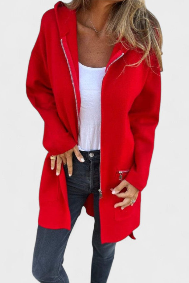 Veslina™ | Maglione Zip Elegante A minha loja