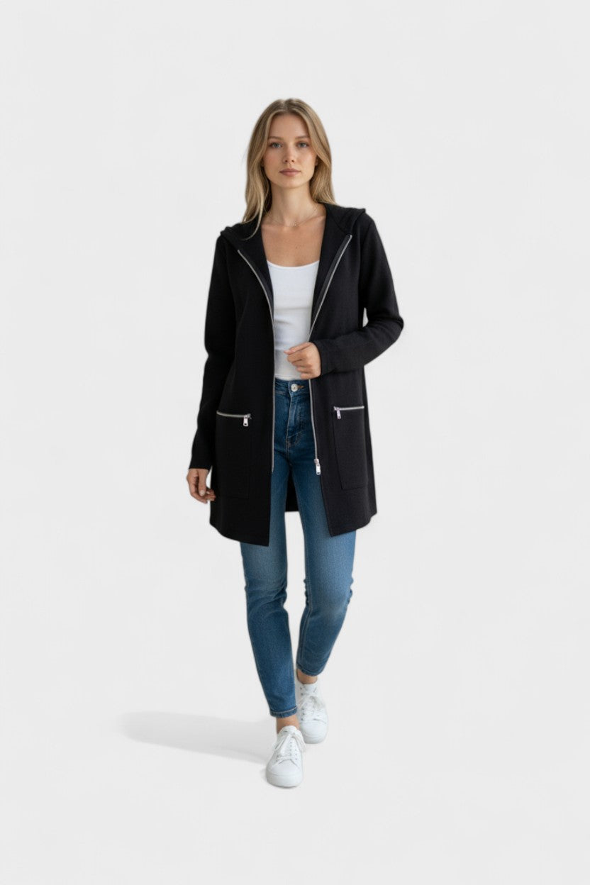 Veslina™ | Maglione Zip Elegante A minha loja