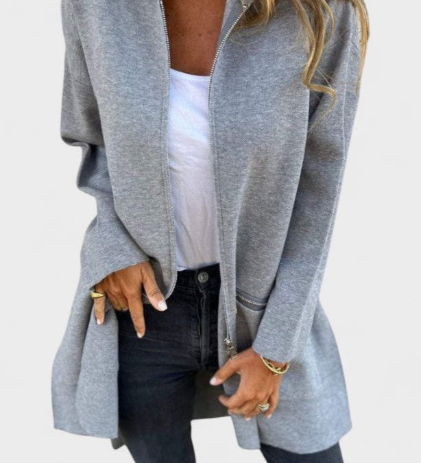 Veslina™ | Maglione Zip Elegante A minha loja