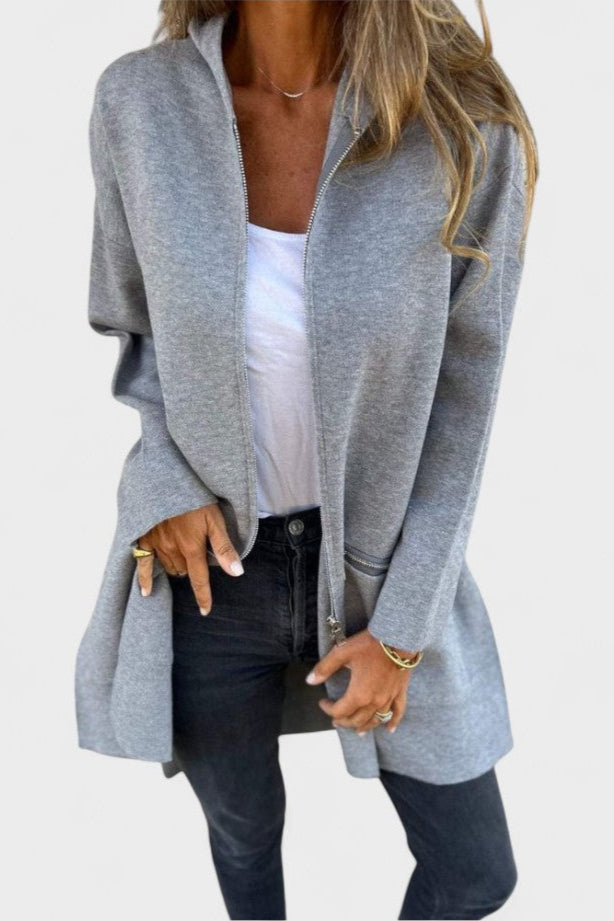 Veslina™ | Maglione Zip Elegante A minha loja