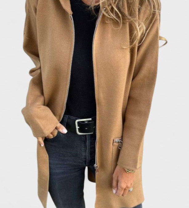 Veslina™ | Maglione Zip Elegante A minha loja