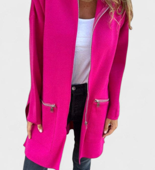 Veslina™ | Maglione Zip Elegante A minha loja