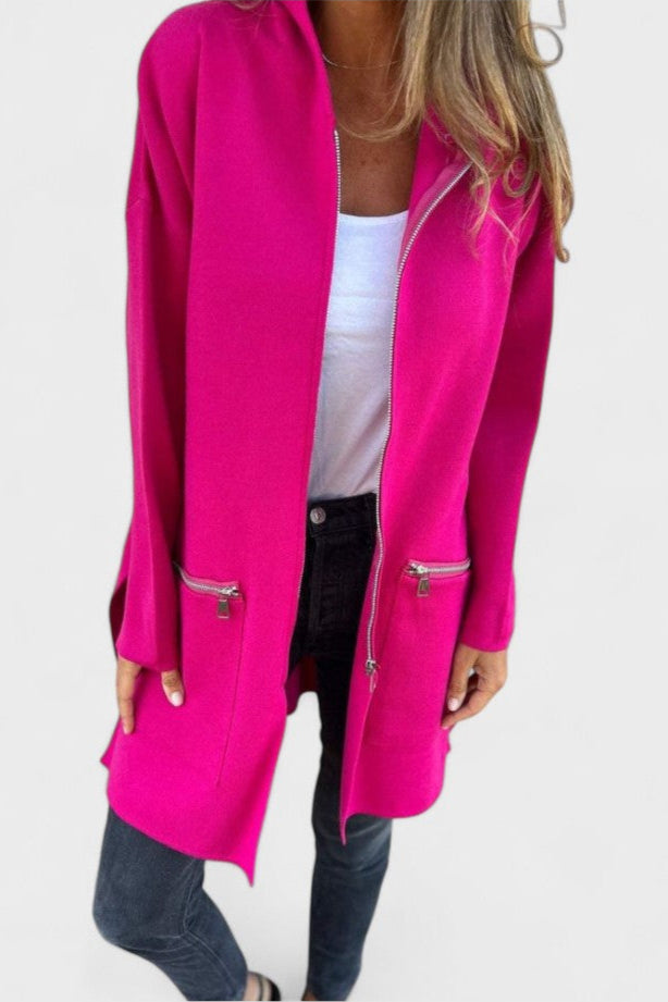 Veslina™ | Maglione Zip Elegante A minha loja