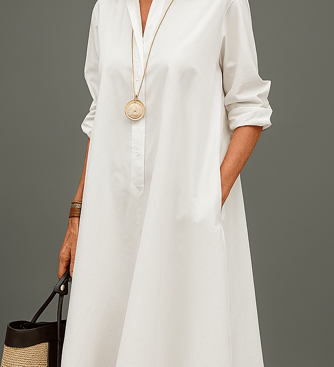 Waltraud - Abito Midi Premium Elegante dallo Stile Senza Tempo A minha loja
